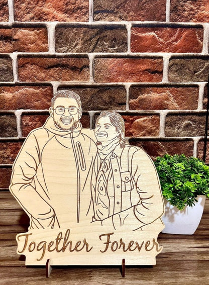 WOODEN STANDEE