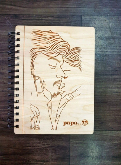 WOODEN NOTEBOOK